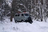Развернуло автомобиль